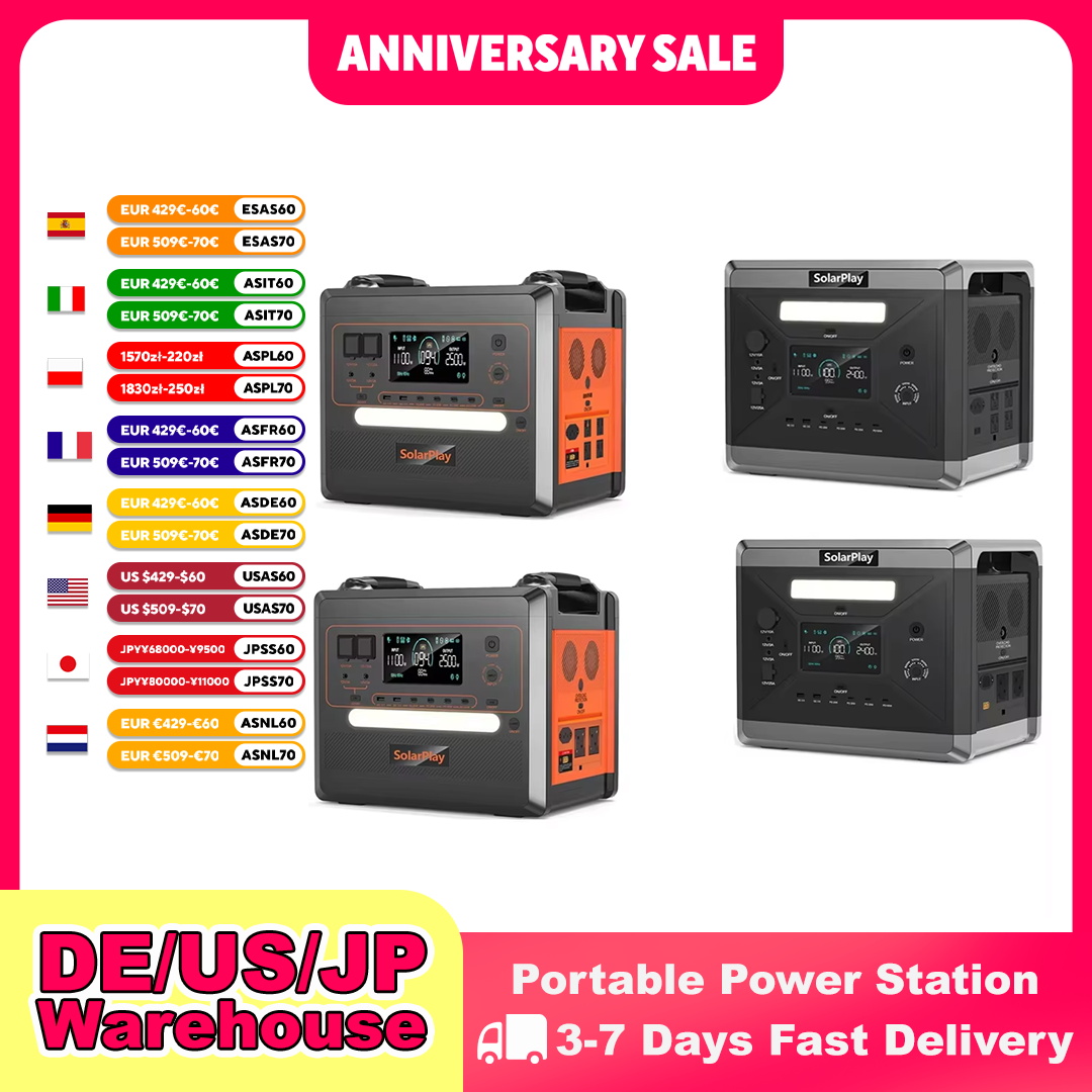 Lifepo4 Battery Pack - SOLARPLAY Elektrownia półprzewodnikowa 2500W 2400W Artykuły