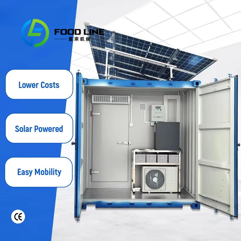 Renewable Energy Industry - Przemysłowa chłodnia kontenerowa solarna 20ft zasilana