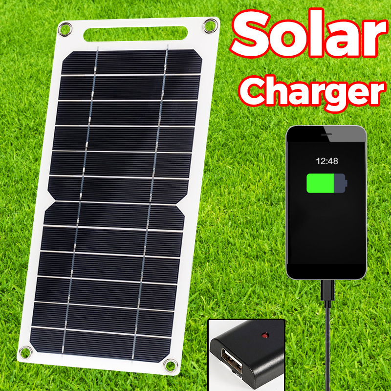 Jinko Solar Panel Cheetah - Panel słoneczny 35W z USB, wodoodporny,