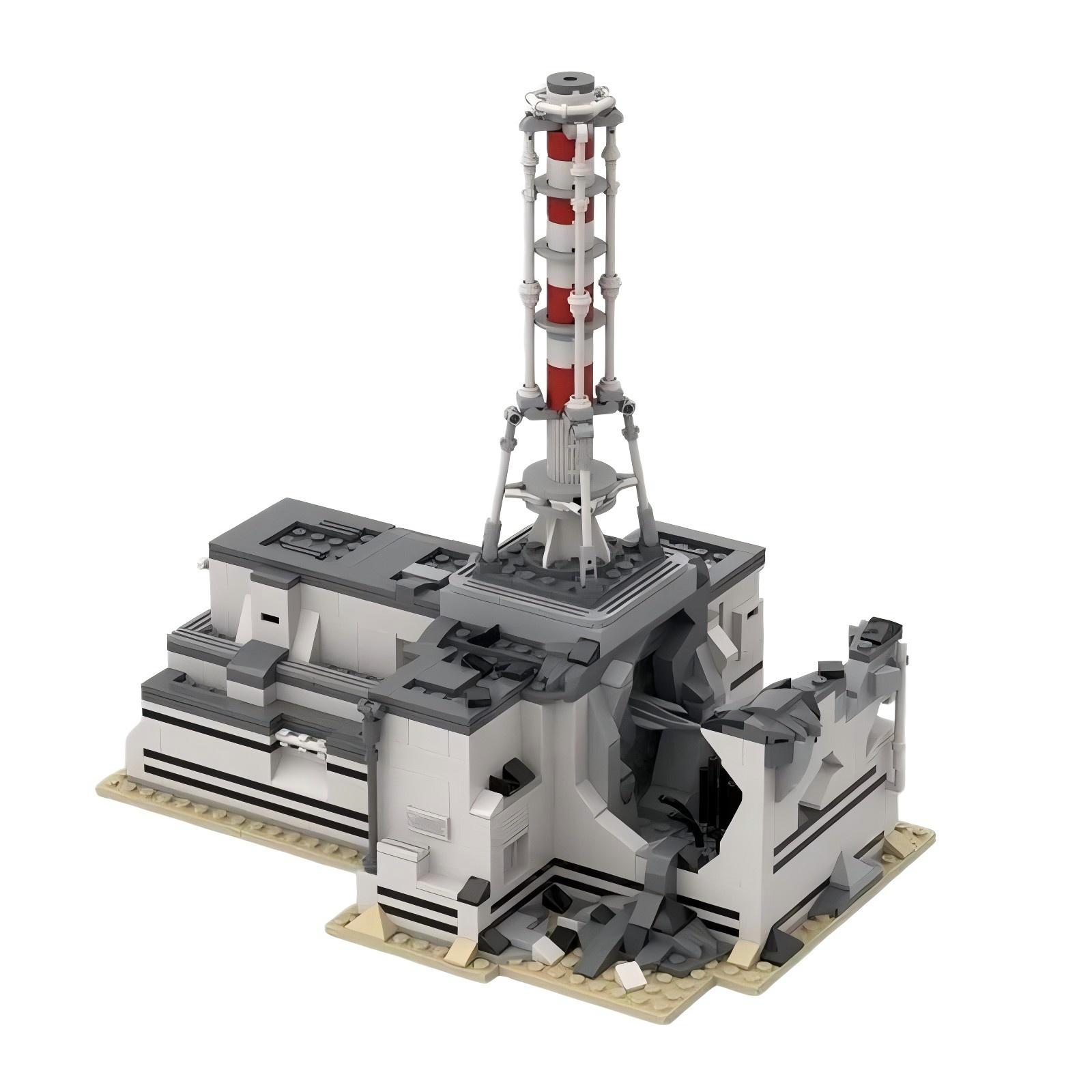 MOC 1986 Architektura Czarnoby – Renewable Energy Lego recenzja i cena