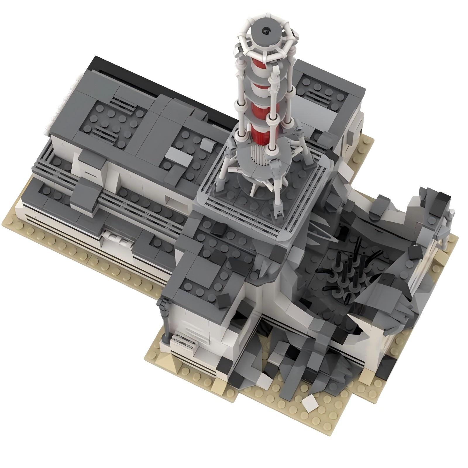 MOC 1986 Architektura Czarnoby – Renewable Energy Lego recenzja i cena