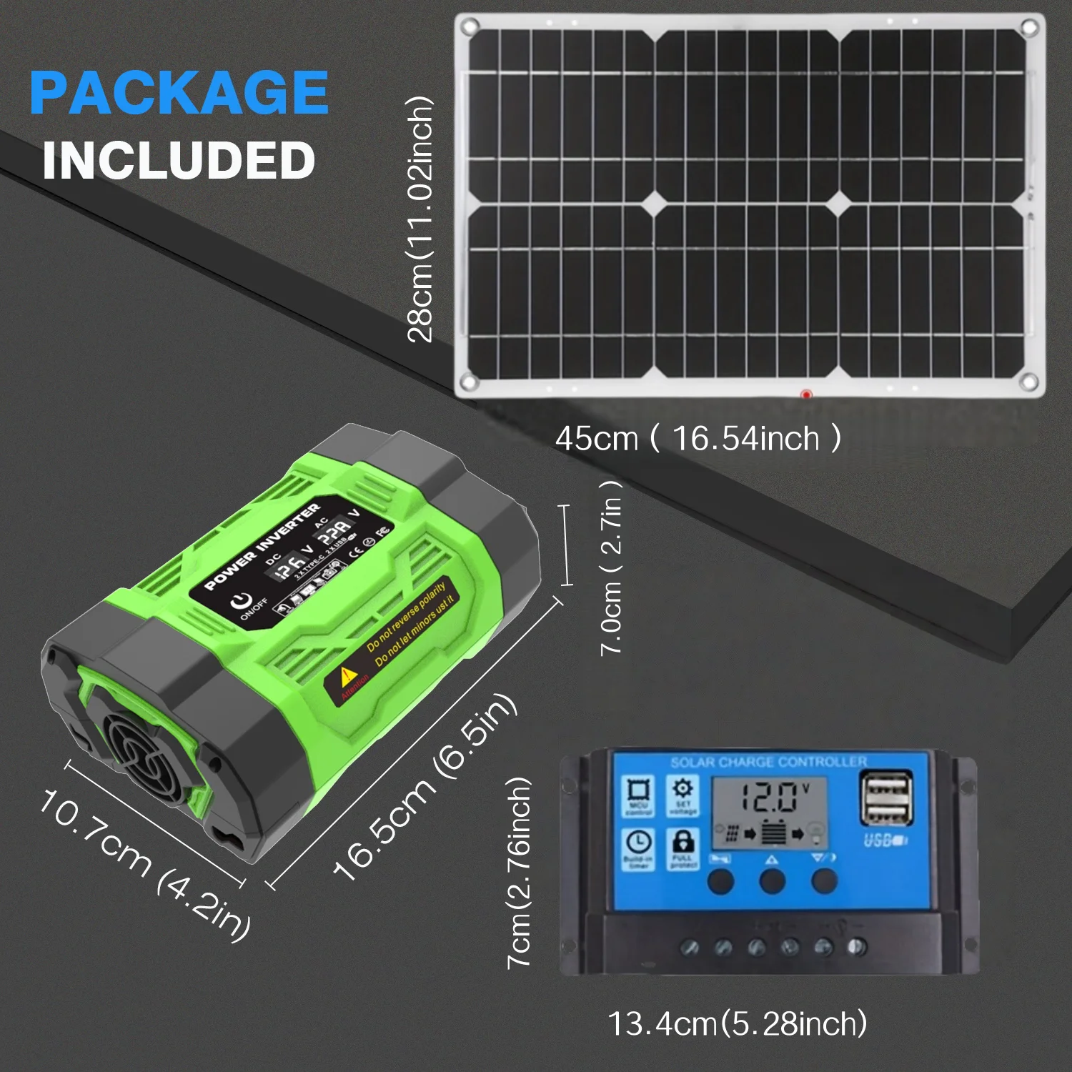 Zestaw solarny 8000W, inwerter – Renewable Energy Kit recenzja i cena