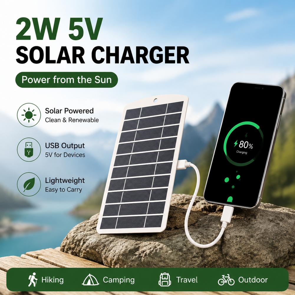 Ładowarka solarna 5V 2W z inte – Jinko Solar Panel Cheetah recenzja i cena