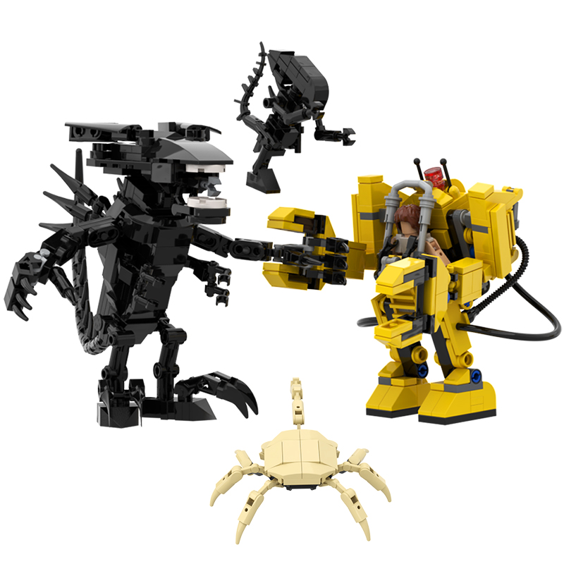 549 sztuk Aliened Facehugger A – Renewable Energy Lego recenzja i cena